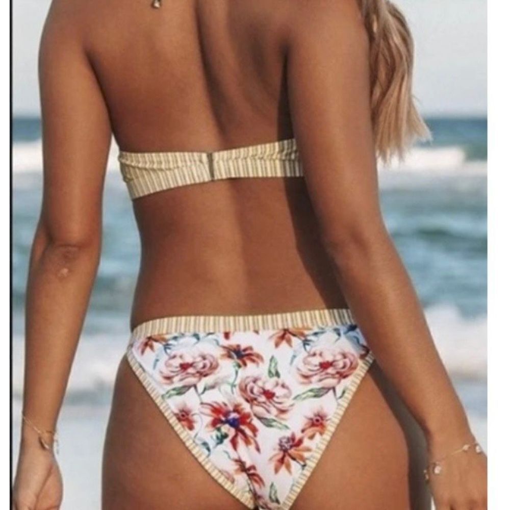 Cupshe floral bikini bottoms S‎